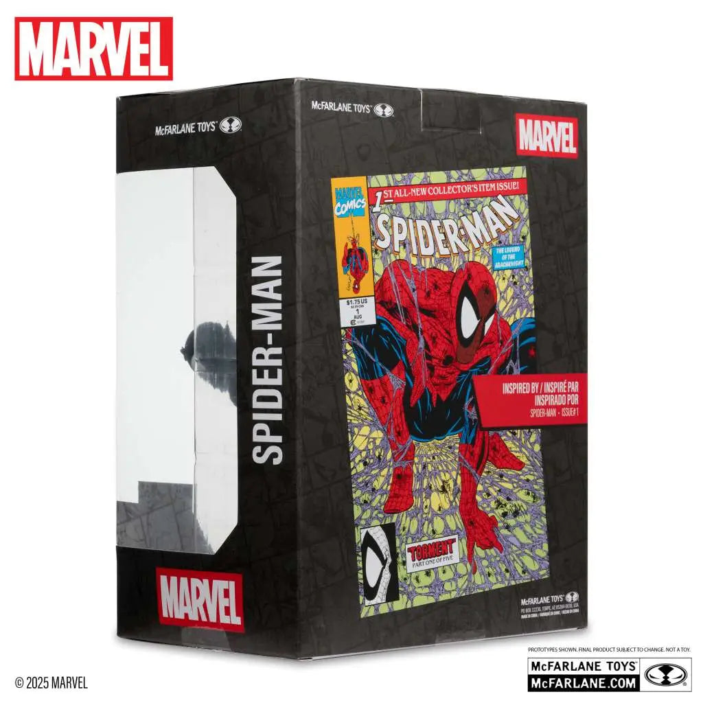 Marvel Collection 1:6th Wv6 Spider-man (spider-man #1 Black Suit)