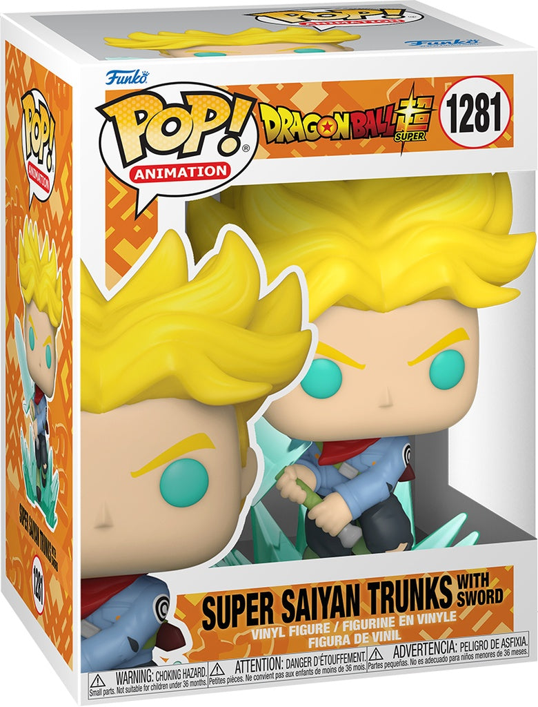 Dragonball Super Super Saiyan Trunks With Sword 1281