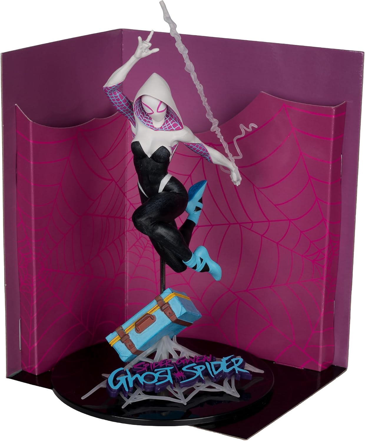 MARVEL COLLECTION PVC STATUE GHOST-SPIDER (AMAZING SPIDER-MAN 1) 1/10 STATUA FIGURE