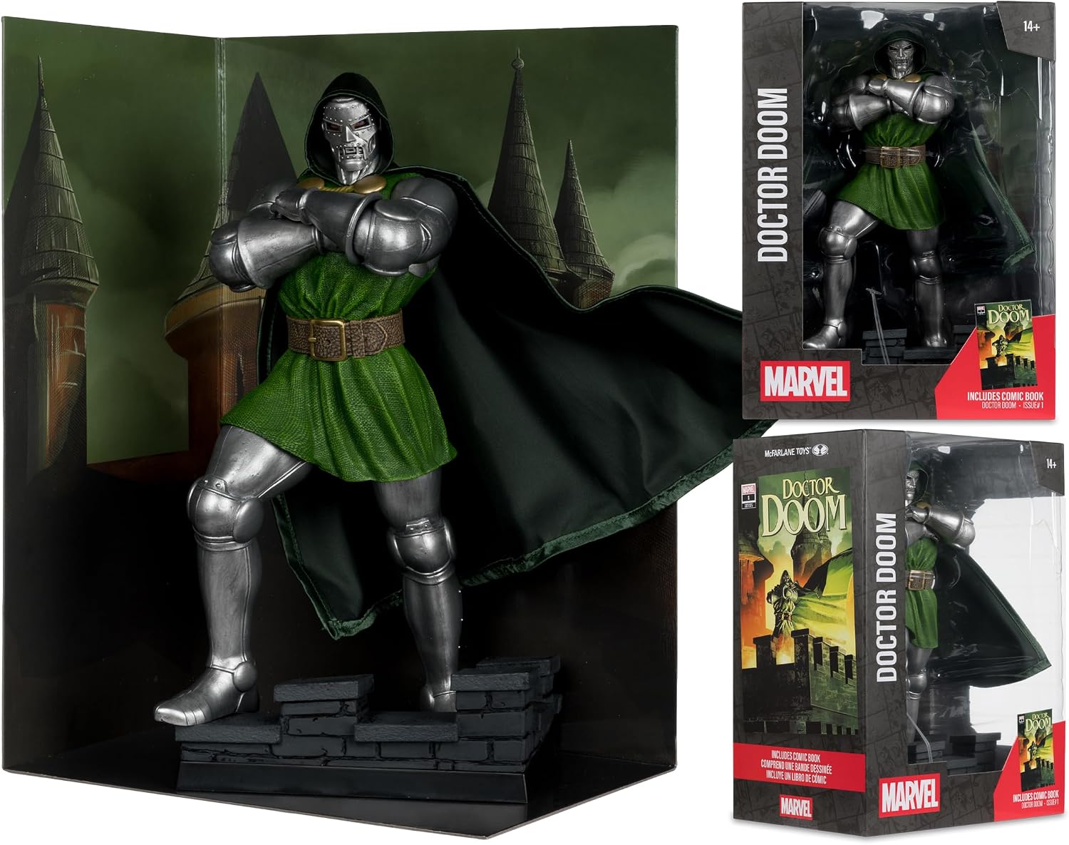 McFarlane Marvel Collection 1/6 Statua Doctor Doom (Doctor Doom #1) 30 cm