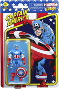 Hasbro Marvel Legend Series, Action figure Captain America alta 9,5 cm della Retro 375 Collection