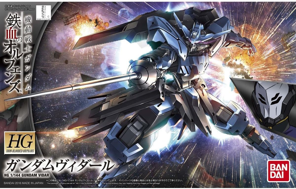 Bandai Model Kit 12193 HG Iron-Blooded Orphans 027 Gundam Vidar 1/144