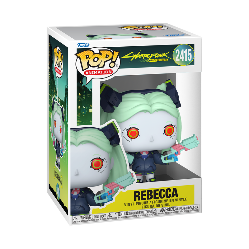 CYBERPUNK EDGERUNNERS S1 - POP FUNKO VINYL FIGURE 2415 REBECCA 9CM