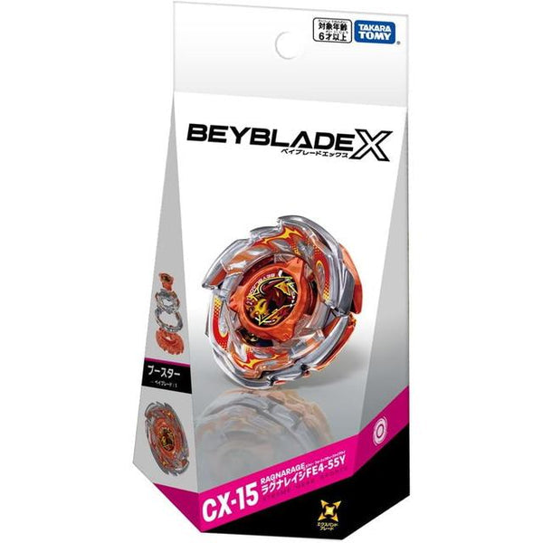 BEYBLADE X CX-15 Booster RagnaRage FE4-55Y