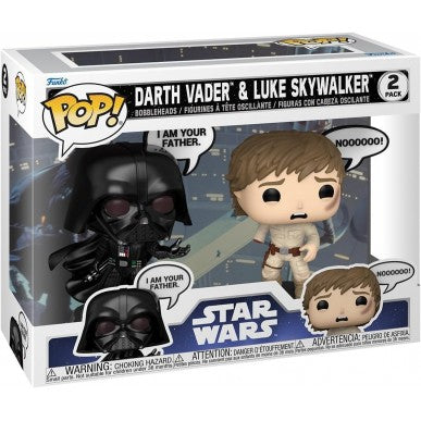 Star Wars Darth Vader & Luke Skywalker 2 Pack