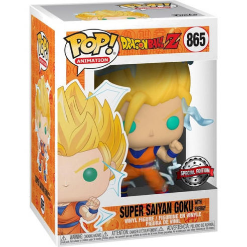 Dragonball Z Super Saiyan Goku With Energy 865