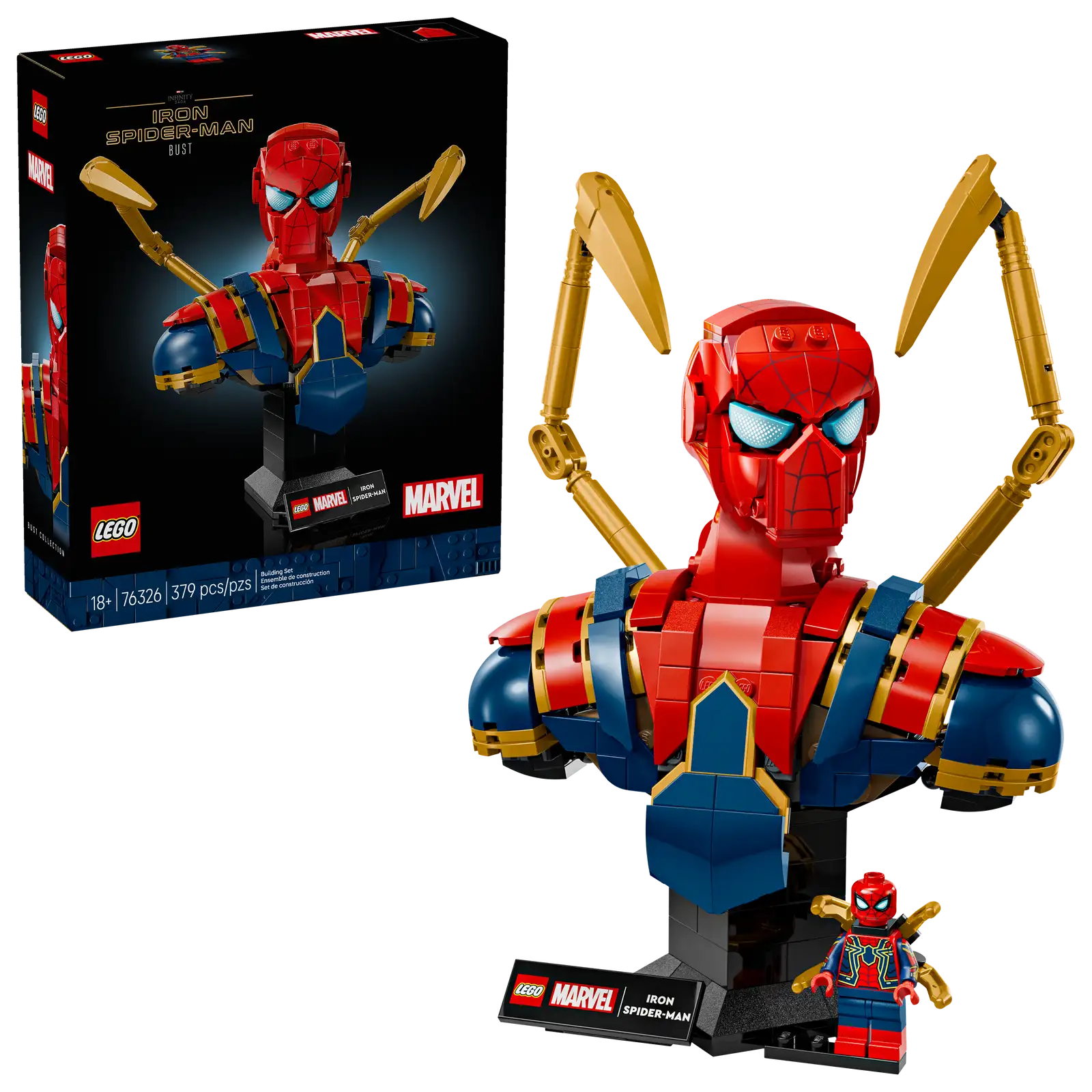 Lego Marvel 76326 Iron Spider-Man Bust