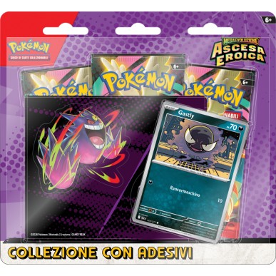Pokemon Collezione con adesivi Ascesa eroica ITA