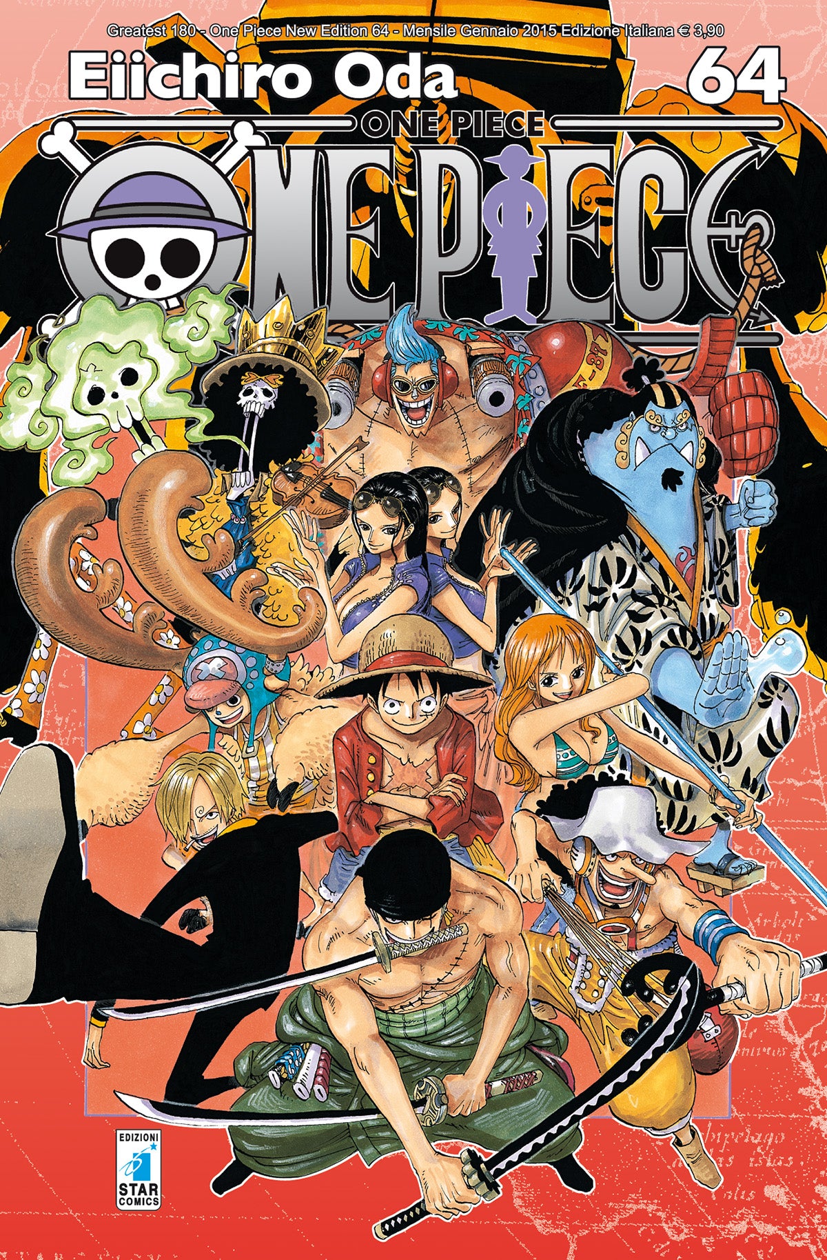 One piece new edition 64