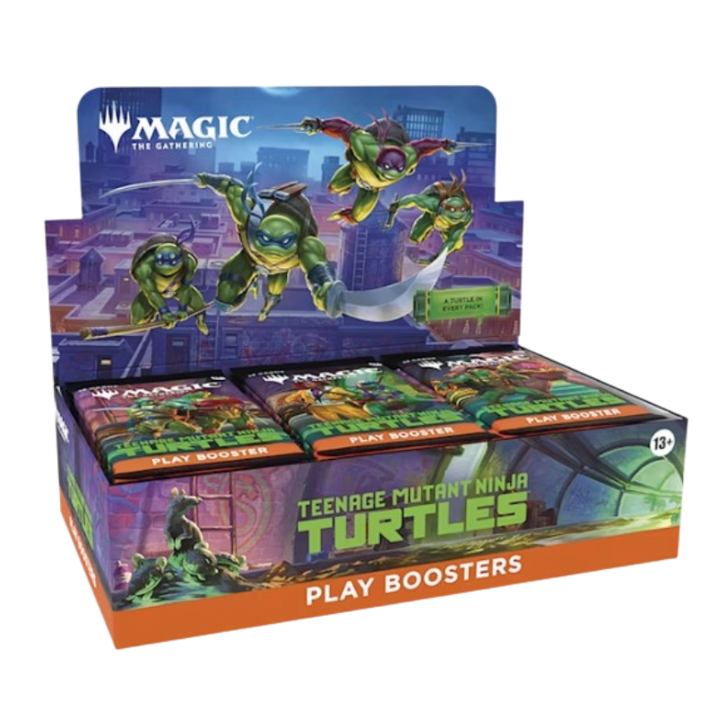 MAGIC BOX PLAY BOOSTER - TEENAGE MUTANT NINJA TURTLES (30 BUSTE) - ITA