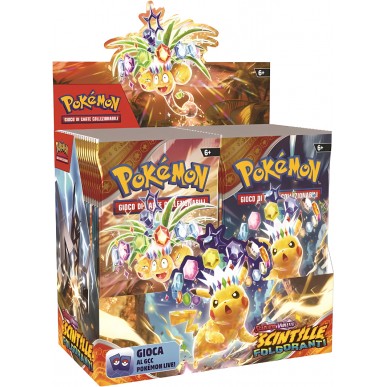 Pokemon Display 36 bustine Scintille Folgoranti ITA